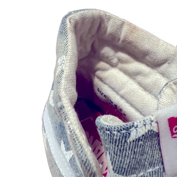 Vans Old Skool Stars Jean Denim High Tops - Picture 3 of 4